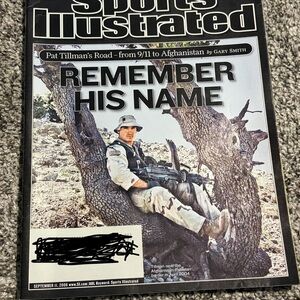 Pat Tillman Sports Illustrated Magazine September 11, 2006 Arizona Cardinals